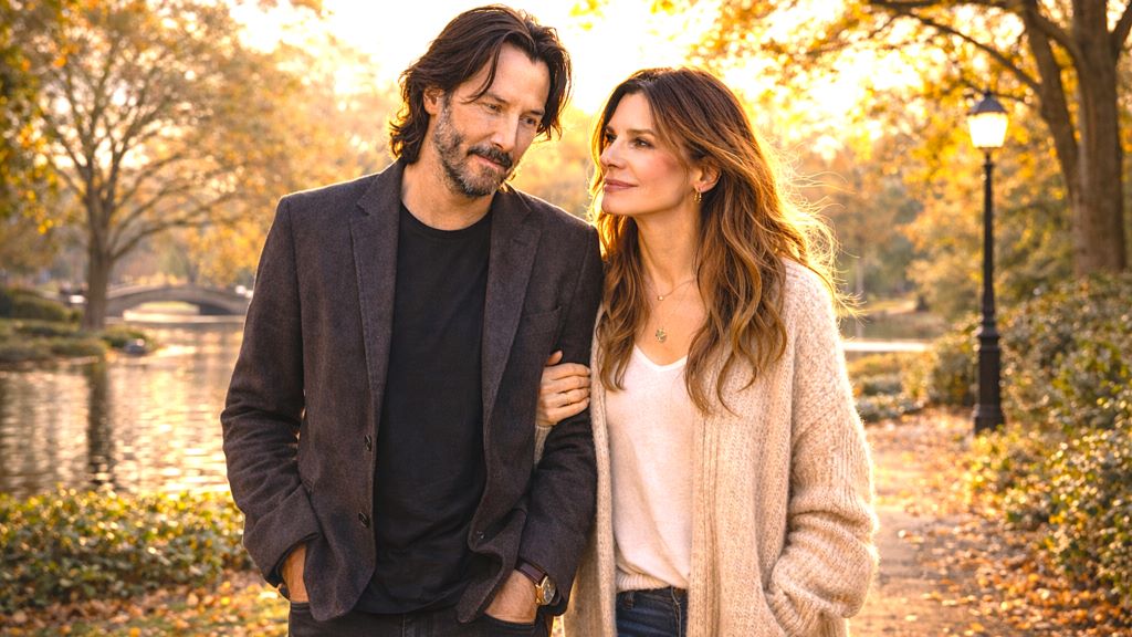 Keanu Reeves and Sandra Bullock sitting together, a quiet reflection on fame, loss and loyalty