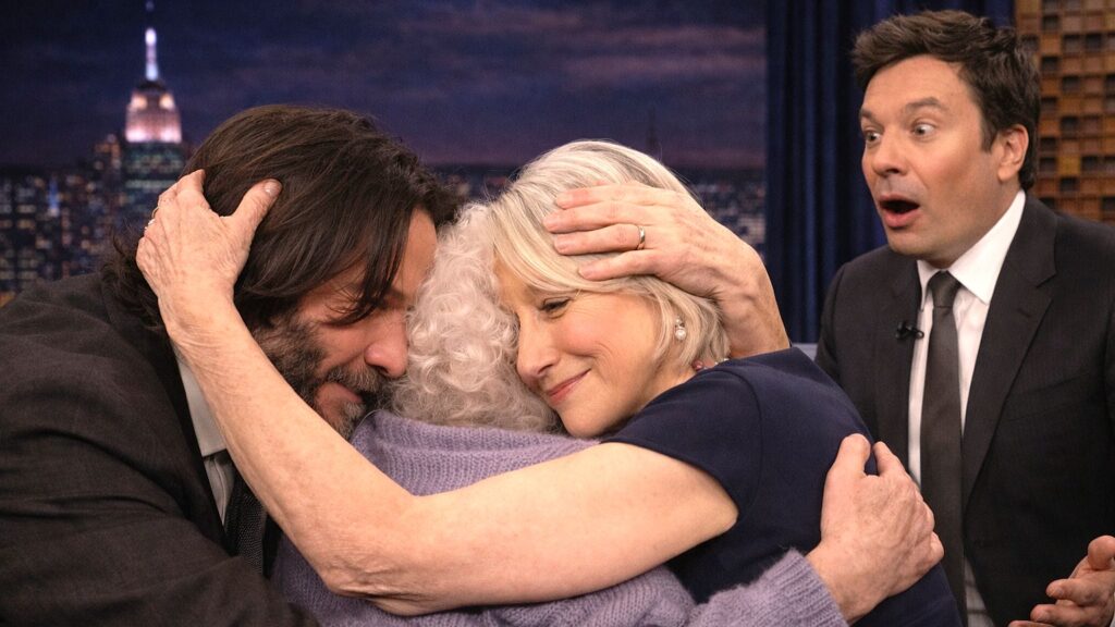 Keanu Reeves and Alexandra Grant