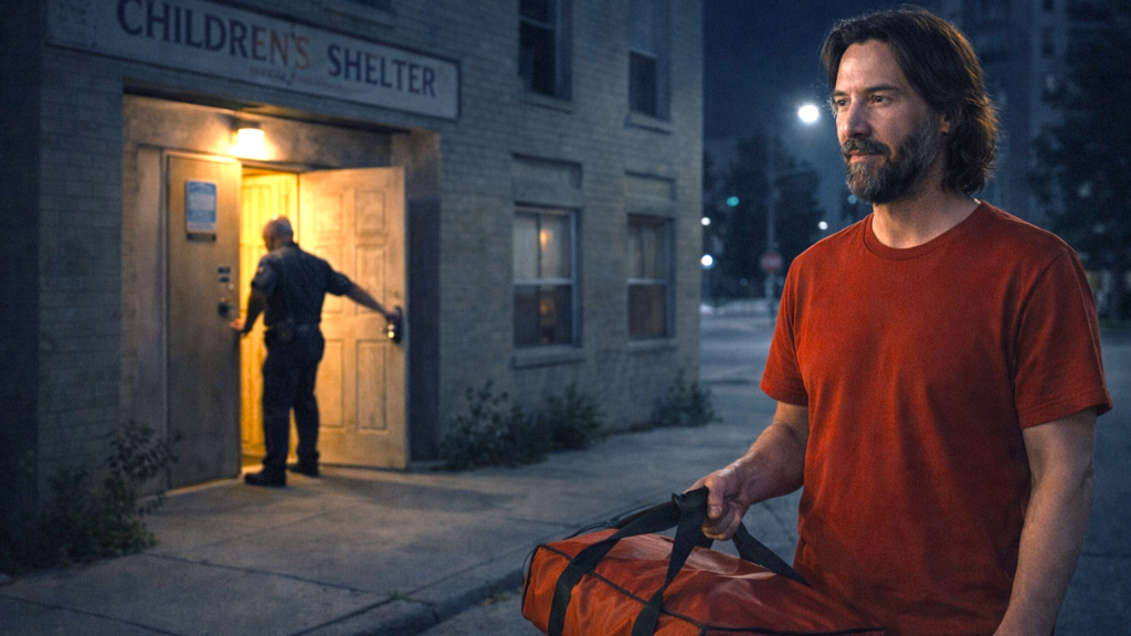 Keanu Reeves Became a Pizza Delivery Boy Just to Surprise Kids in a Shelter 