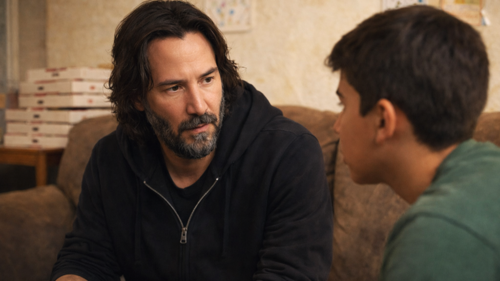 Keanu Reeves Became a Pizza Delivery Boy Just to Surprise Kids in a Shelter 