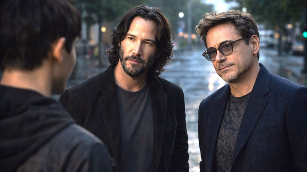 Keanu Reeves & Robert Downey Jr. kindness Keanu Reeves & Robert Downey Jr. kindness