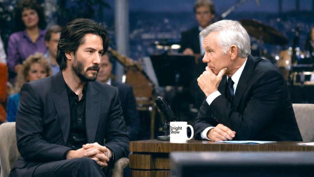 Johnny Carson Asked Keanu Reeves One Question… His Answer Left the Entire Studio in Complete Silence