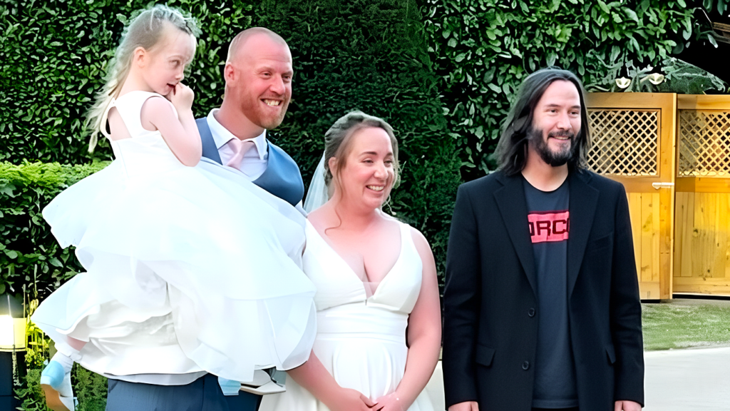 Keanu Reeves wedding surprise